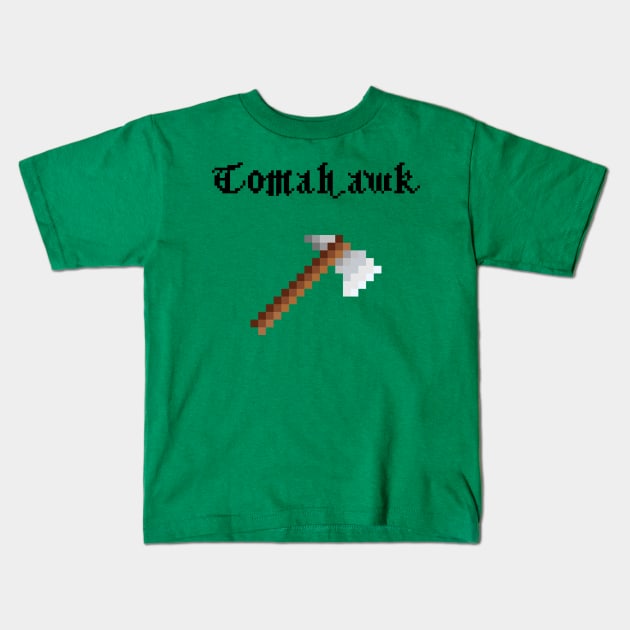 Tomahawk Kids T-Shirt by Mamon